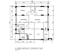 Blk 324 Tah Ching Road (Jurong West), HDB 5 Rooms #207229301